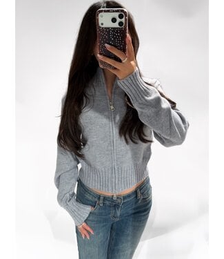 MILENA CARDIGAN - LVC1046 - GREY