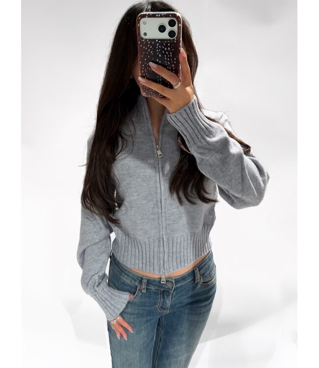 MILENA CARDIGAN - LVC1046 - GREY