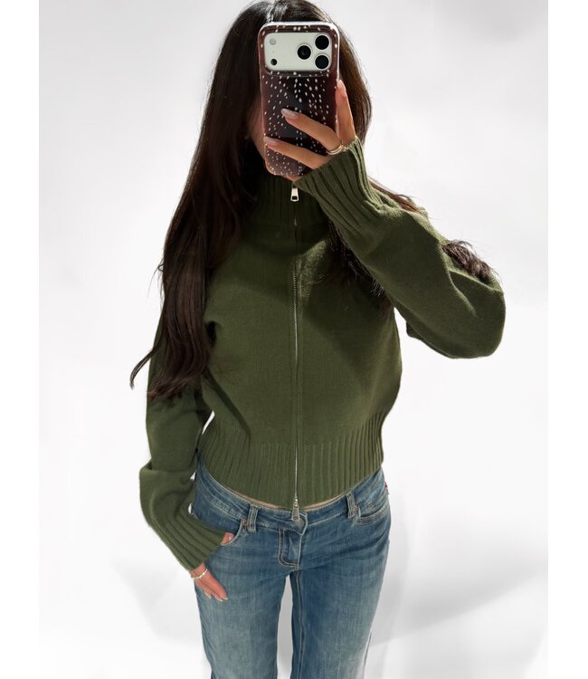 MILENA CARDIGAN - LVC1046 - GREEN