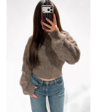 POLLY SWEATER - TAUPE