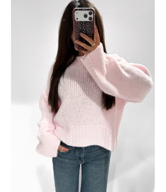 GEORGIA SWEATER - PINK