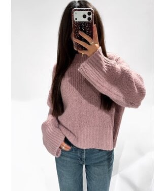GEORGIA SWEATER - MAUVE
