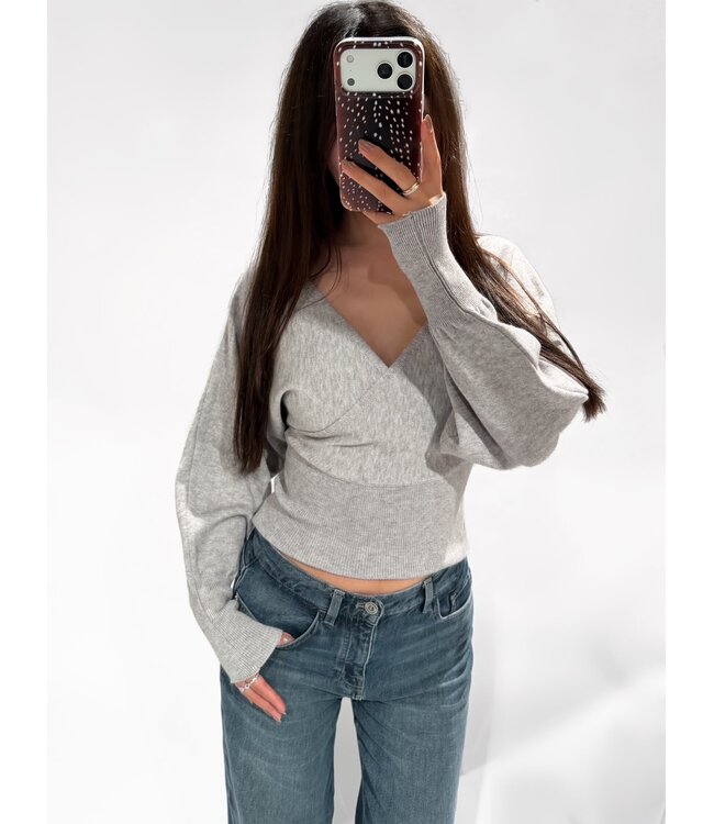 KAY SWEATER - GREY