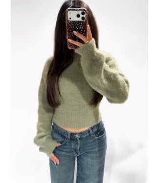 POLLY SWEATER - PISTACHIO
