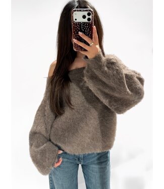 NELLY SWEATER - TAUPE