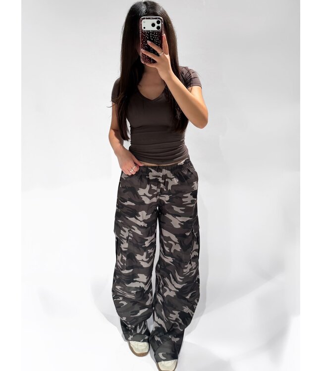 CARGO TROUSERS - CAMO