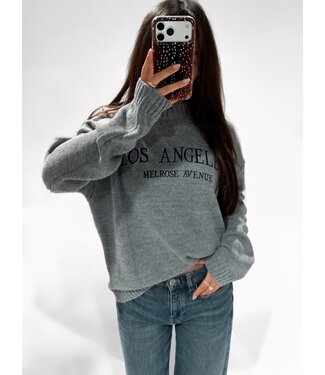 LOS ANGELES SWEATER - GREY