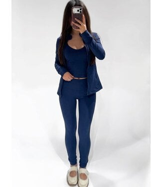 REDEFINED SPORT LEGGING - RF0061-3 - NAVY