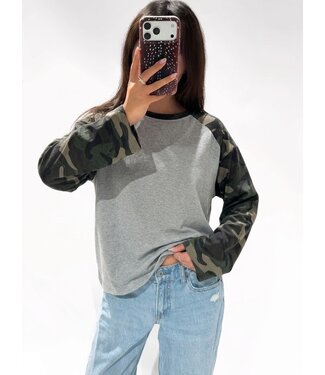 BASEBALL LONG SLEEVE - CAMO