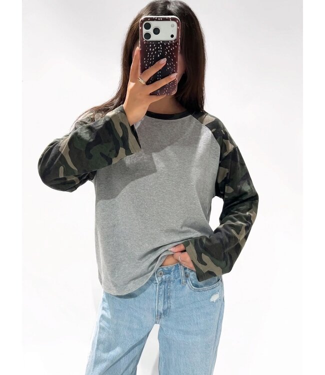 BASEBALL LONG SLEEVE - CAMO