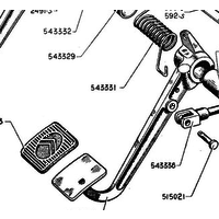 thumb-Garnitur für Kupplungspedal Citroën Traction Avant-2