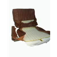 thumb-Original Sitzbezug Satz für Vordersitz lederbezogen braun (Sitz Rückenlehne Abschlussfüllung für Feder-Rücken) Citroën ID/DS-3