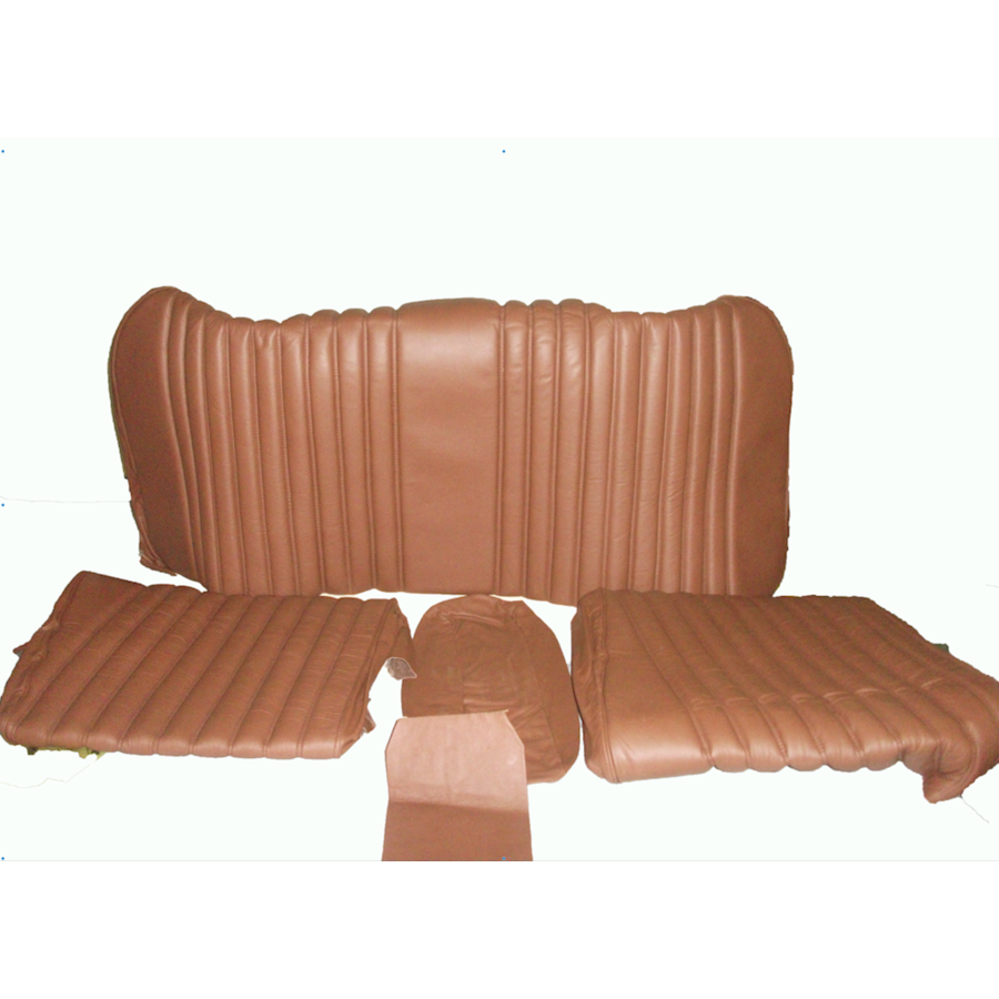 Rear bench cover brown leather Citroën ID/DS-2