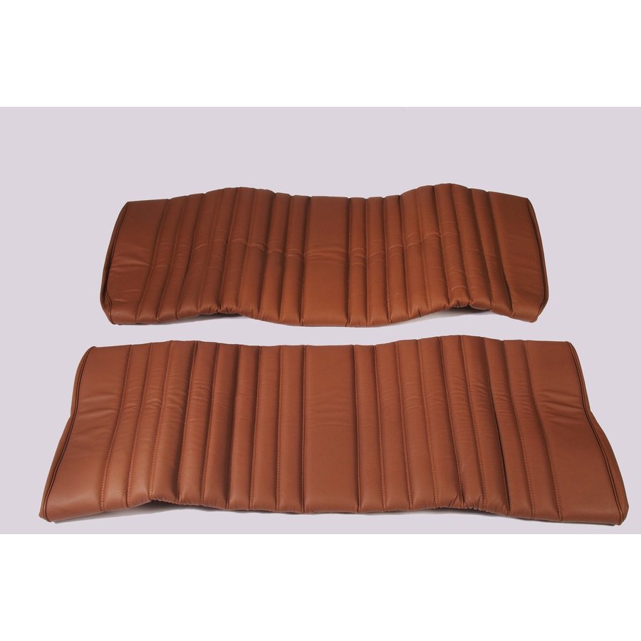 Rear bench cover brown leather safari Citroën ID/DS-2