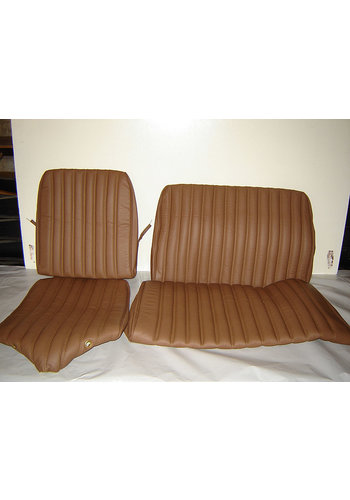  Citroën ID/DS Garniture origine banquette AR BK (en 2 pieces) cuir marron (assise 2 pièces dossier 2 pièces) Citroën ID/DS 