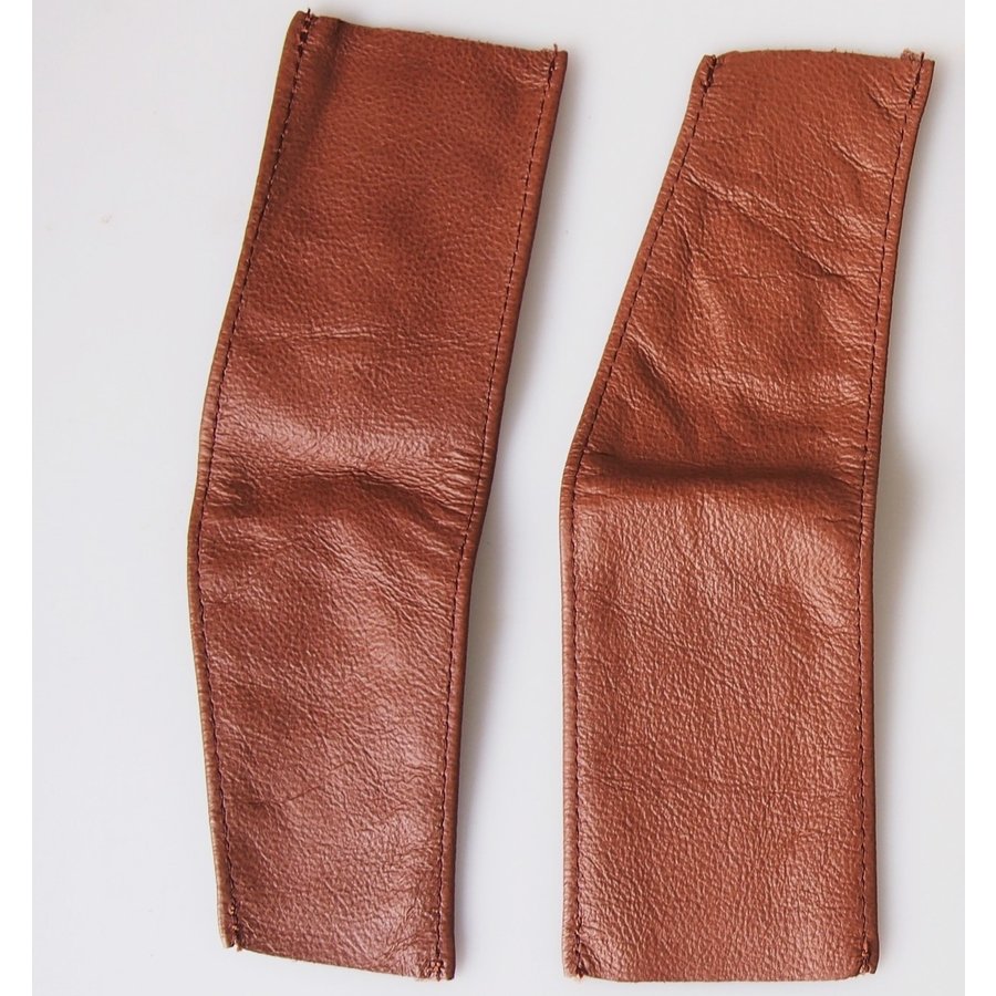 Spring cover patches brown leather Citroën ID/DS-1