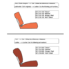 ID/DS Original Sitzbezug Satz für Vordersitz leder-bezogen braun (Sitz Rückenlehne Abschlussfüllung für Schaum-Rücken) Citroën ID/DS