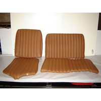 thumb-Garniture origine banquette AR BK (en 2 pieces) cuir tabac (assise 2 pièces dossier 2 pièces) Citroën ID/DS-1