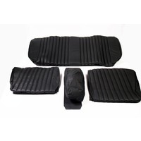 thumb-Rear bench cover black leather Citroën ID/DS-1