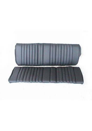  ID/DS Garniture origine banquette AR BK cuir noir (assise 1 pièce dossier 1 pièce) Citroën ID/DS 