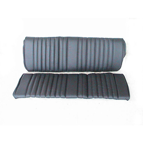  ID/DS Rear bench cover black leather safari Citroën ID/DS 