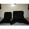 ID/DS Garniture origine banquette AR BK (en 2 pieces) cuir noir (assise 2 pièces dossier 2 pièces) Citroën ID/DS