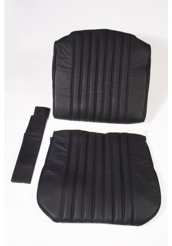  ID/DS Front seat cover black leather for foam back Citroën ID/DS 