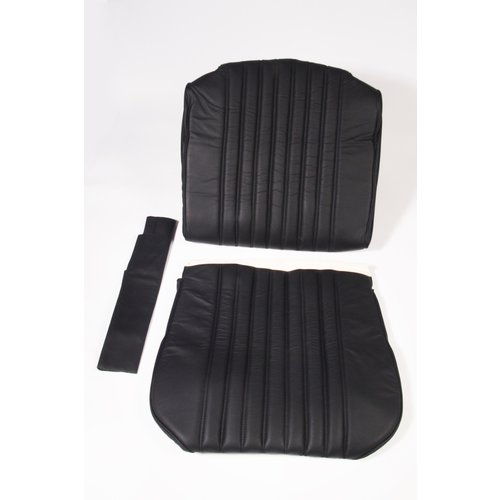  ID/DS Front seat cover black leather for foam back Citroën ID/DS 