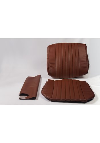  ID/DS Original Sitzbezug Satz für Vordersitz Targa-bezogen dunkelbraun (Sitz Rückenlehne Abschlussfüllung für Schaum-Rücken) Citroën ID/DS 