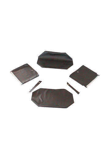  ID/DS Strapontin cover black leatherette Citroën ID/DS 