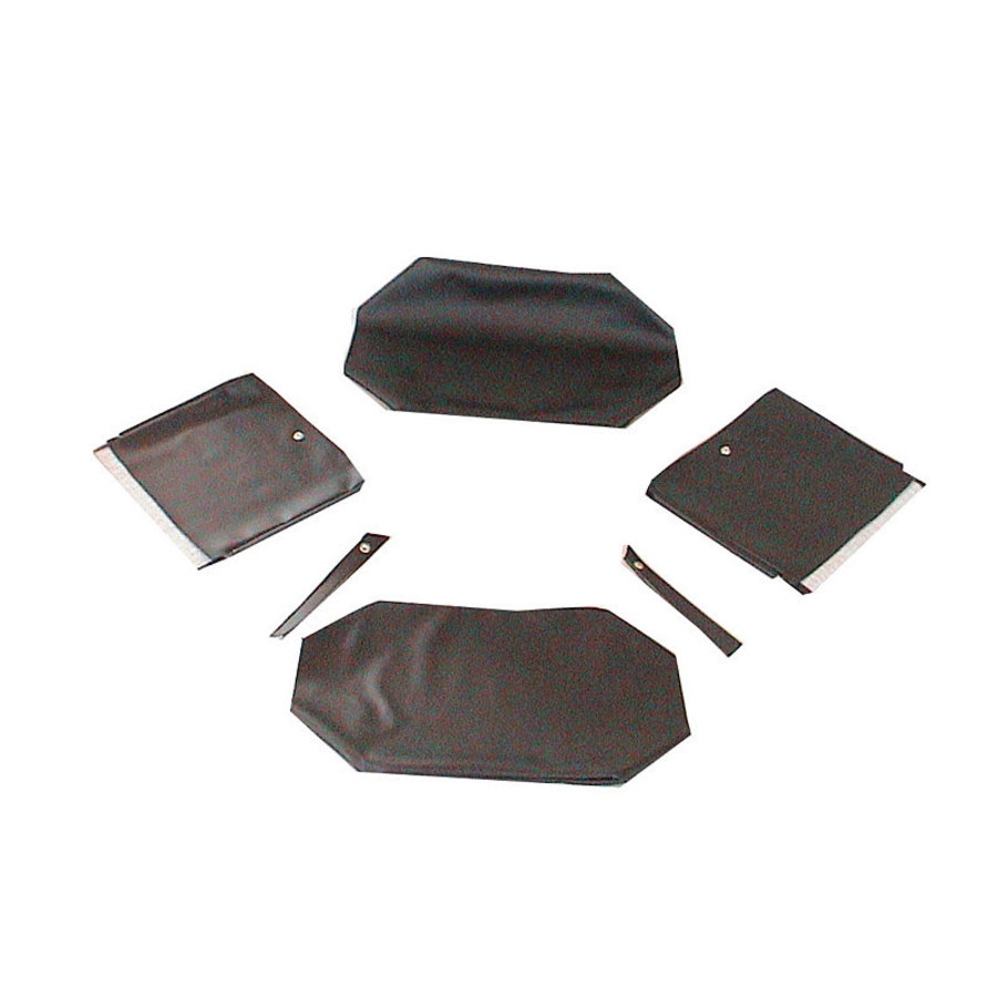 Strapontin cover black leatherette Citroën ID/DS-2
