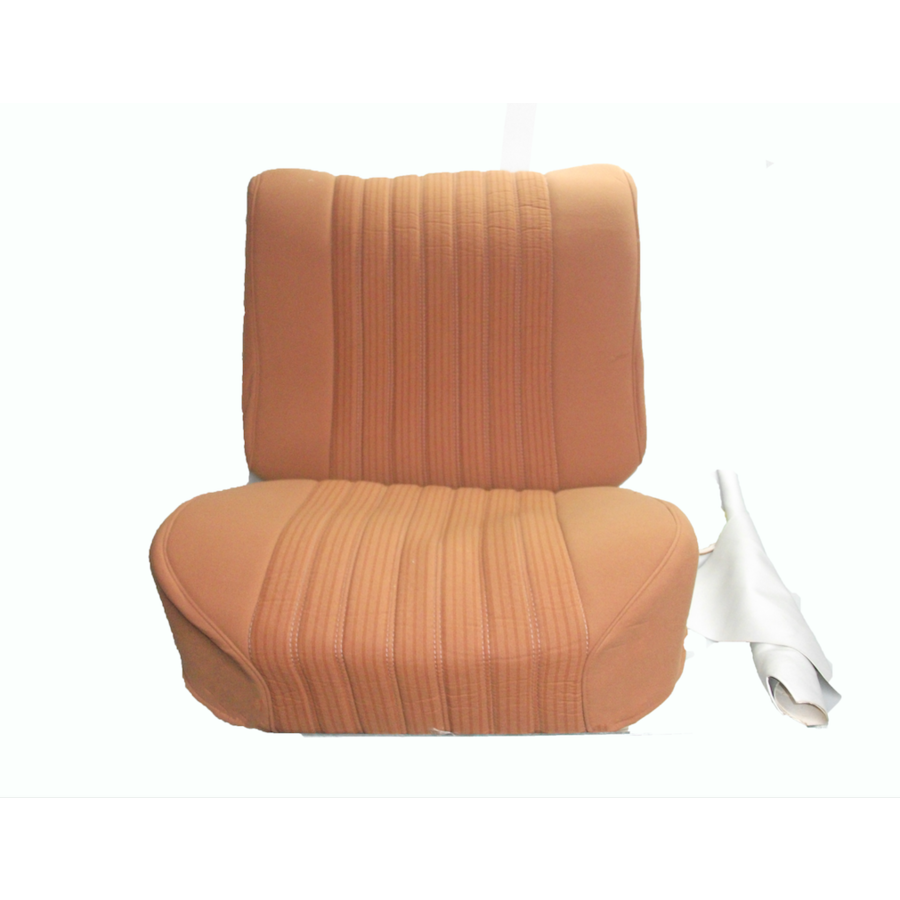 Front seat cover pallas 70-73 ocher cloth Citroën ID/DS-1