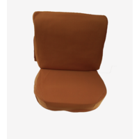 thumb-Front seat cover old model ocher cloth Citroën ID/DS-1