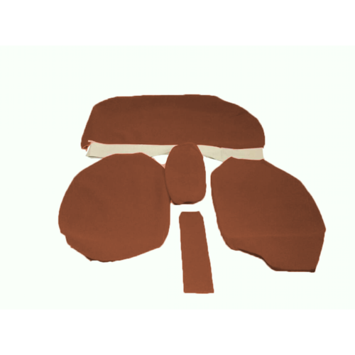  Citroën ID/DS Rear bench cover old model wide armrest ocher cloth Citroën ID/DS 