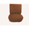 ID/DS Front seat fully mounted pallas 70-73 ocher cloth Citroën ID/DS