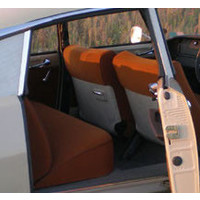 thumb-Bezugsatz (2 Vordersitze+ 1 Hinterbank) Stoff-bezogen caramel (1 Farbton) Waffel-Modell Citroën ID/DS-1