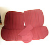 Achterbankhoes rood stof Pallas 70-73 Citroën ID/DS