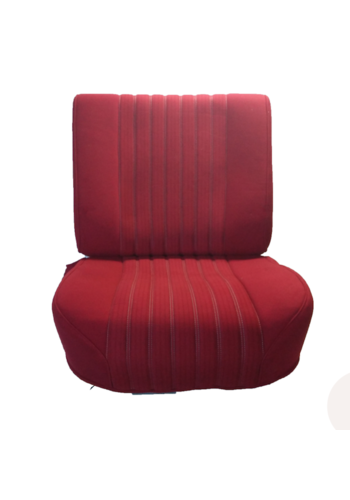  ID/DS Front seat half mounted Pallas 70-73, red cloth Citroën ID/DS 