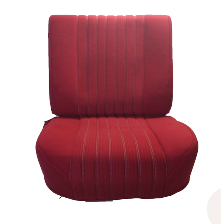 Front seat half mounted pallas 70-73 red cloth Citroën ID/DS-1