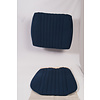 ID/DS Garniture siège AV en étoffe bleu unie pour assise + dossier Panneau de fermeture en simili blanchâtre Citroën ID/DS