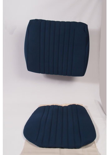 ID/DS Front seat cover pallas from from 69, andalusian blue cloth Citroën ID/DS 
