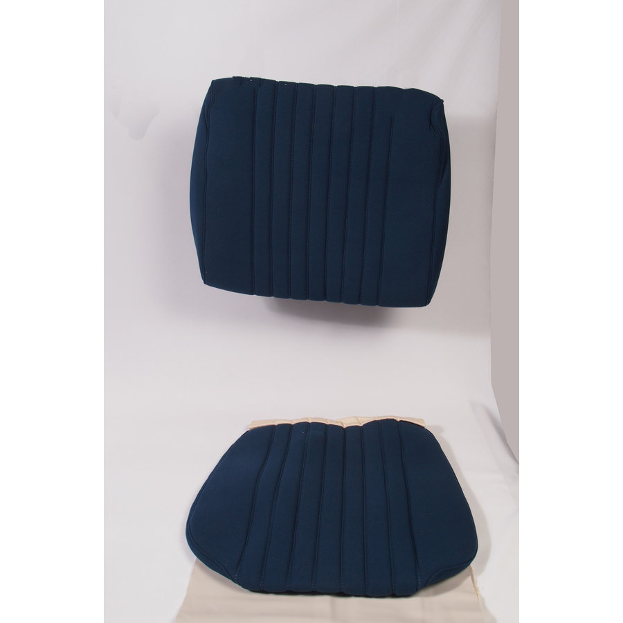 Front seat cover pallas from from 69 blue cloth Citroën ID/DS-1