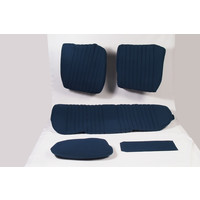 Rear bench cover pallas from from 69 blue cloth Citroën ID/DS