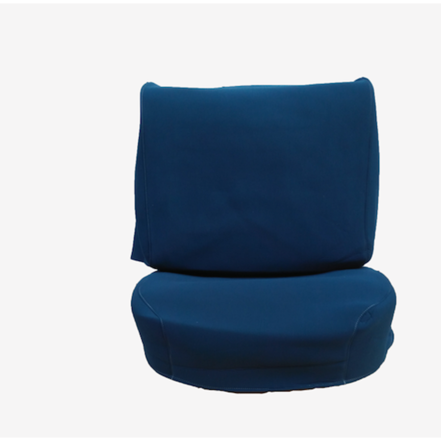 Front seat cover old model blue cloth Citroën ID/DS-1