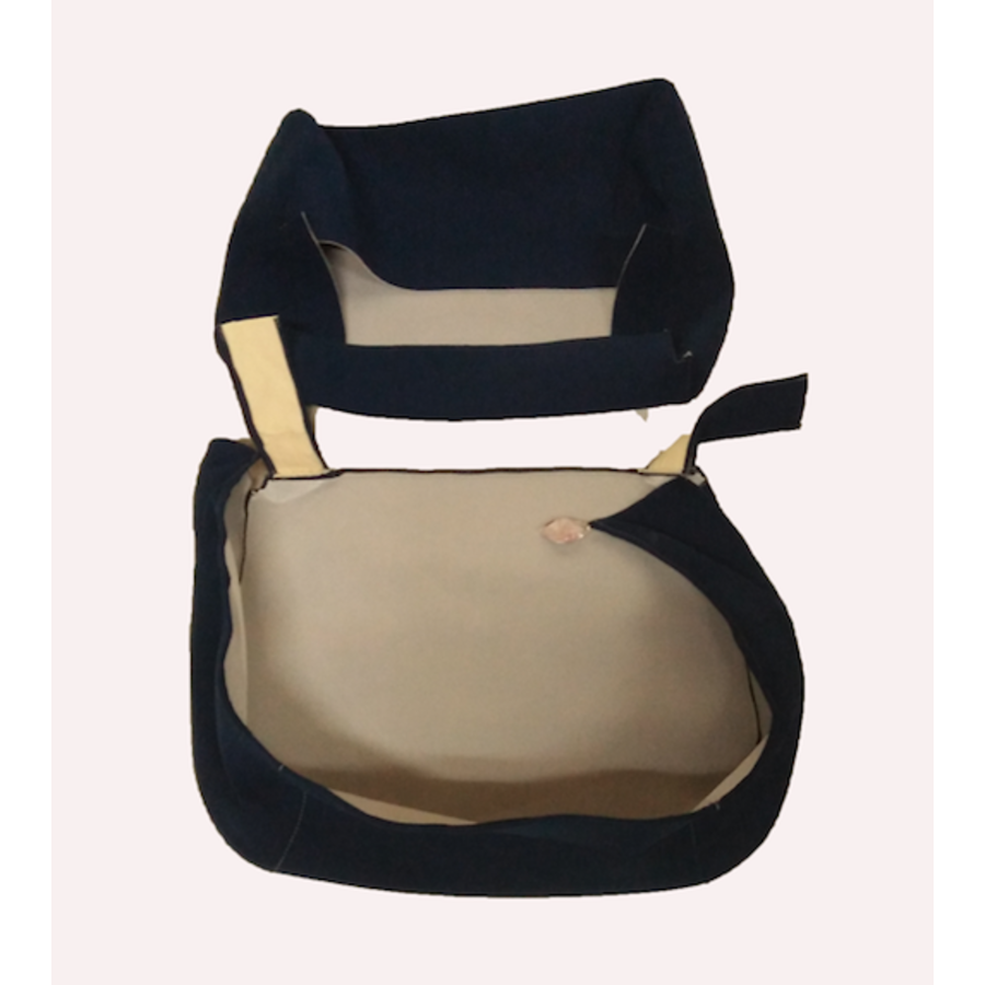 Front seat cover old model blue cloth Citroën ID/DS-8