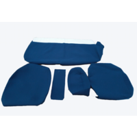 thumb-Sitzbezugsatz für Hinterbank Stoff-bezogen blau schmale Armlehne Citroën ID/DS-2