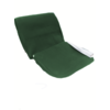 Citroën ID/DS Garniture siège AV en étoffe vert unie pour assise + dossier Panneau de fermeture en simili blanchâtre imprimé gauffre Citroën ID/DS