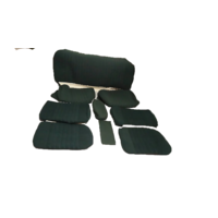 Set of seat covers for 1 car pallas 70-73 green cloth Citroën ID/DS