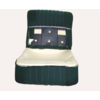 Citroën ID/DS Front seat half mounted pallas 70-73 green cloth Citroën ID/DS