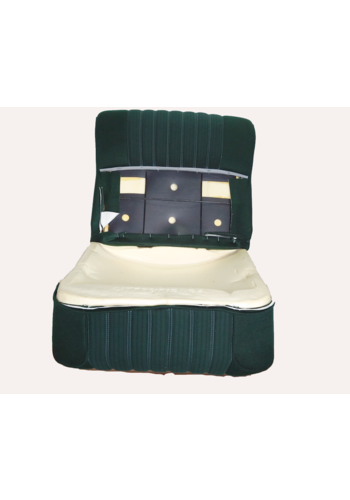  Citroën ID/DS Front seat half mounted pallas 70-73 green cloth Citroën ID/DS 
